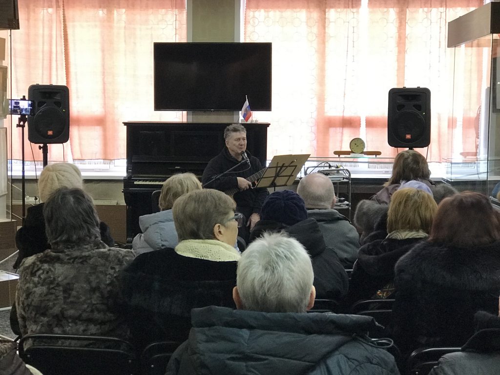 Песни военных лет в Ивантеевском историко-краеведческом музее