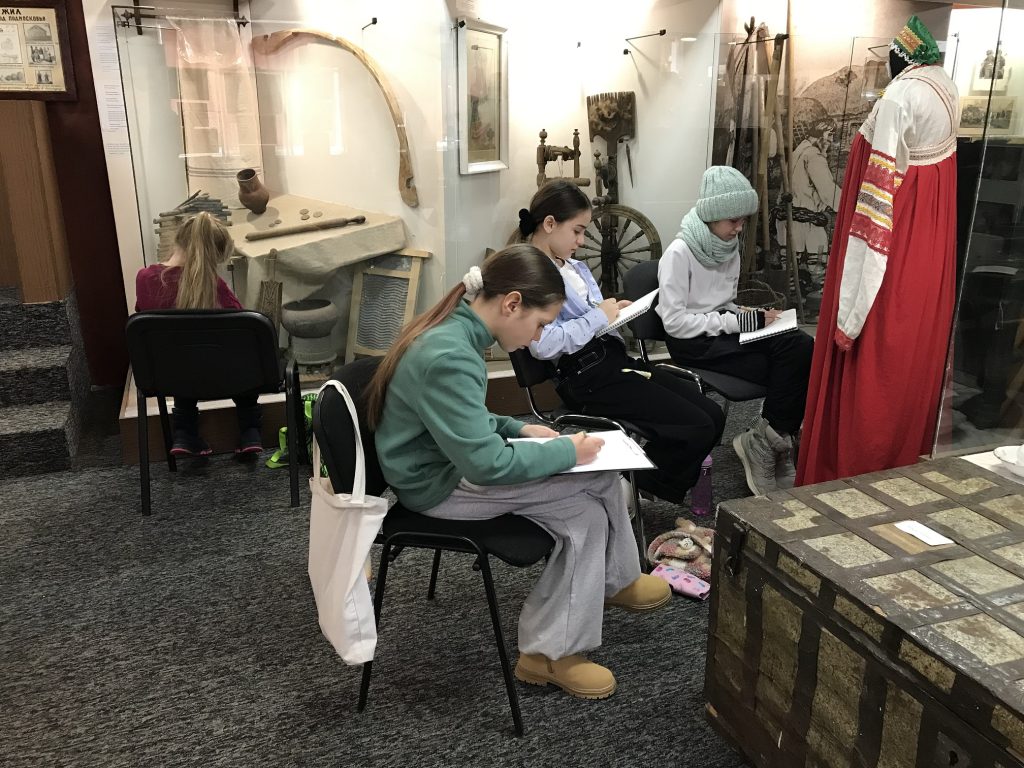 Экскурсия в Ивантеевском историко-краеведческом музее