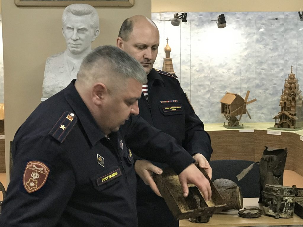 "Урок мужества" в Ивантеевском историко-краеведческом музее