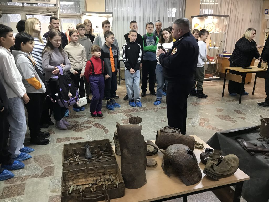 "Урок мужества" в Ивантеевском историко-краеведческом музее