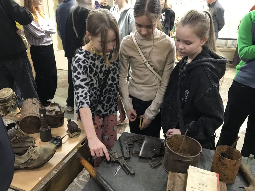 "Урок мужества" в Ивантеевском историко-краеведческом музее