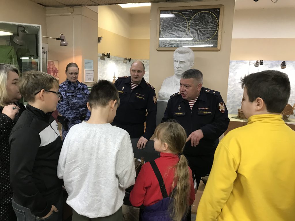 "Урок мужества" в Ивантеевском историко-краеведческом музее