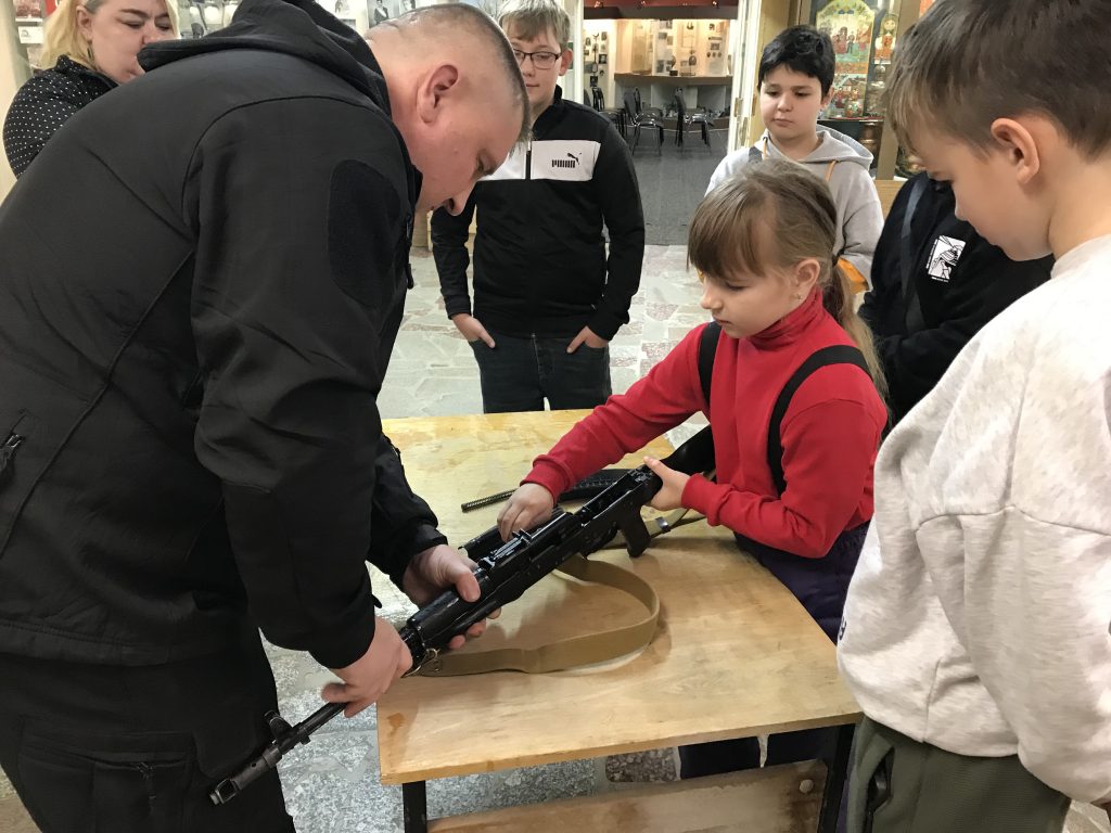 "Урок мужества" в Ивантеевском историко-краеведческом музее