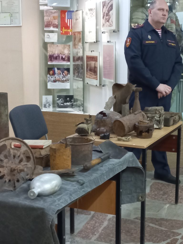 "Урок мужества" в Ивантеевском историко-краеведческом музее