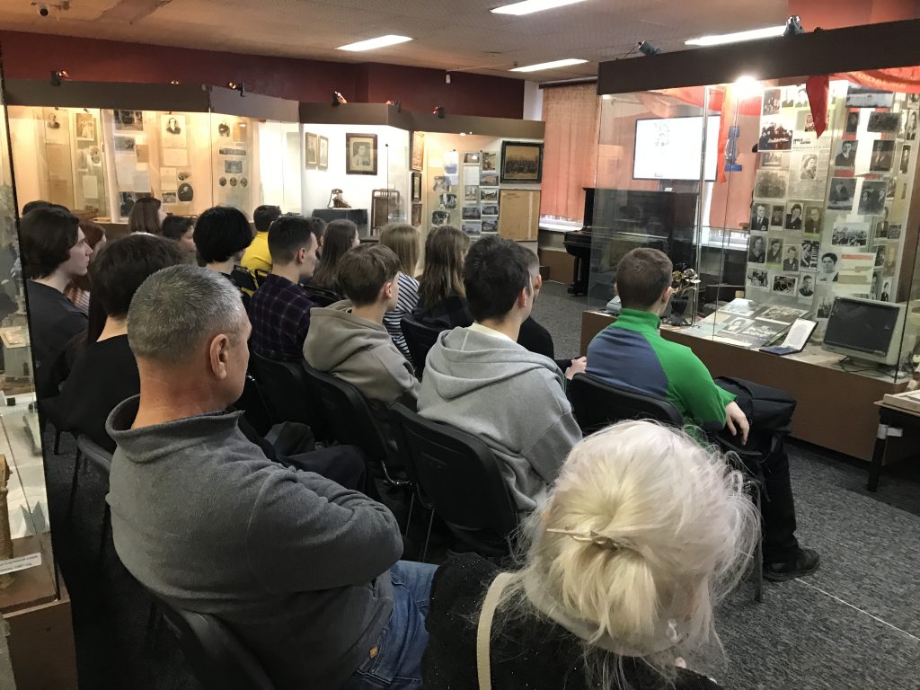 "Урок мужества" в Ивантеевском историко-краеведческом музее