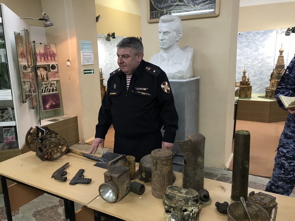 "Урок мужества" в Ивантеевском историко-краеведческом музее