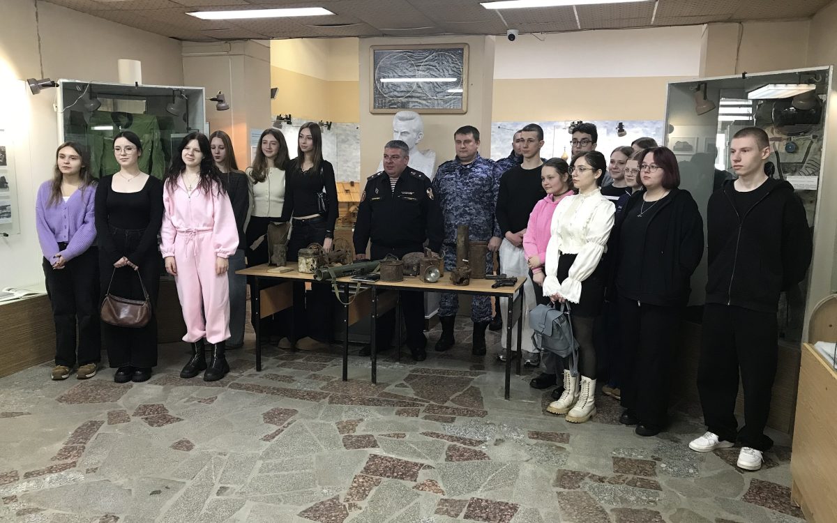 «Урок мужества»в Ивантеевском историко-краеведческом музее