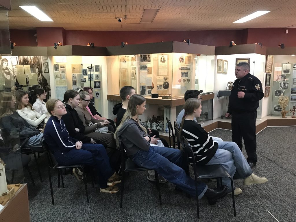 "Урок мужества"в Ивантеевском историко-краеведческом музее