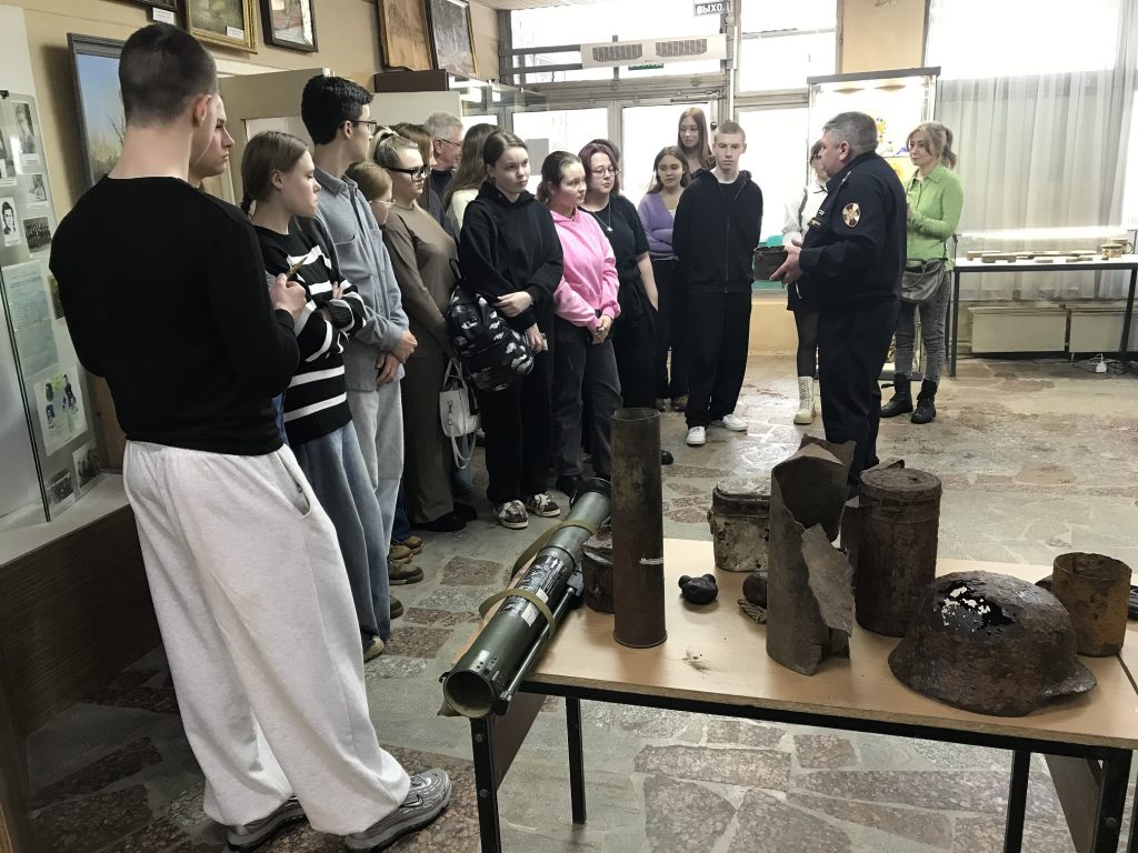 "Урок мужества"в Ивантеевском историко-краеведческом музее