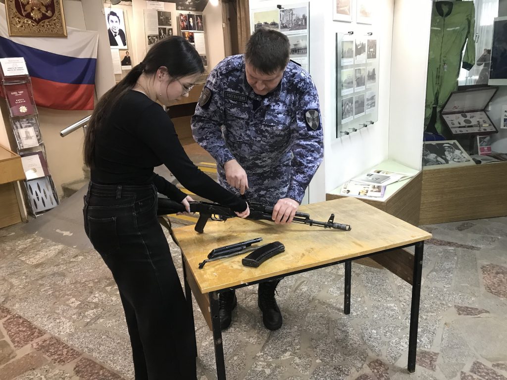 "Урок мужества"в Ивантеевском историко-краеведческом музее