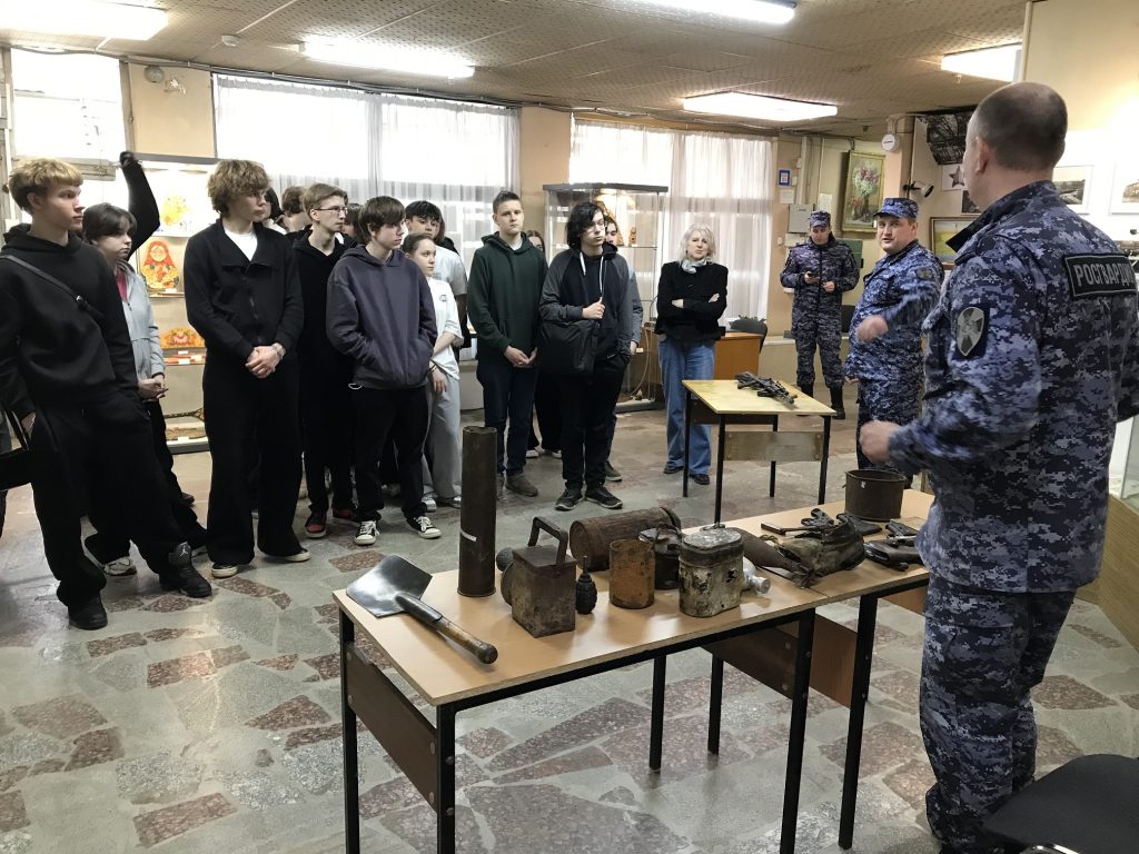 "Урок мужества" в Ивантеевском историко-краеведческом музее