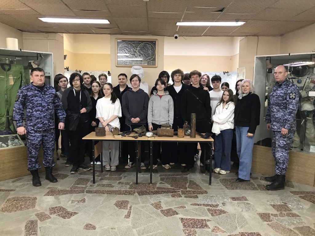 "Урок мужества" в Ивантеевском историко-краеведческом музее