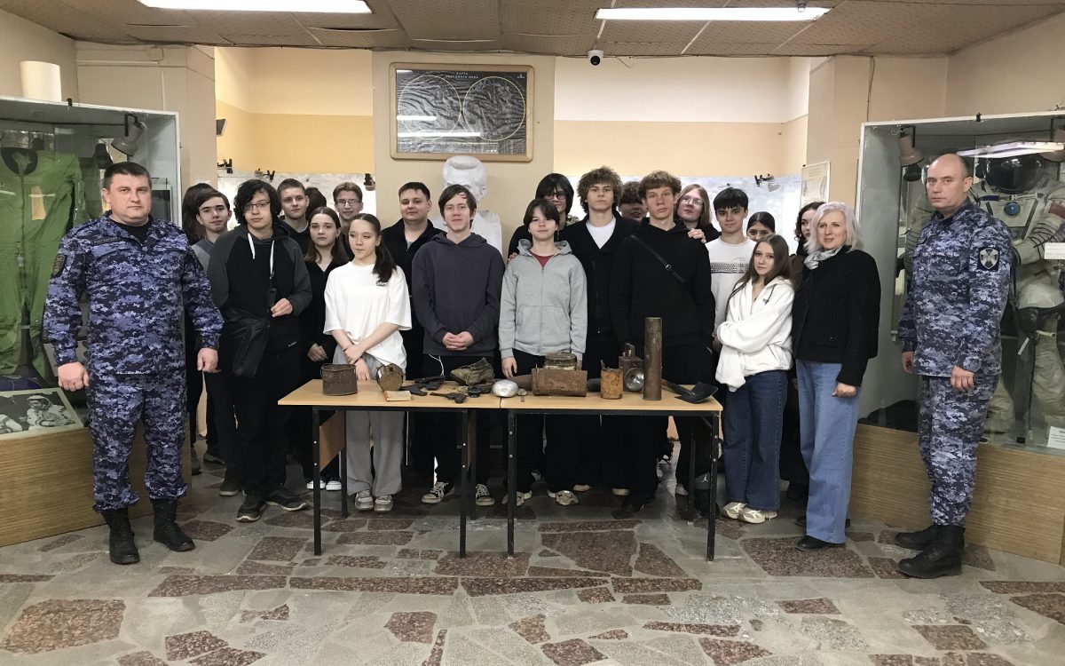 "Урок мужества" в Ивантеевском историко-краеведческом музее