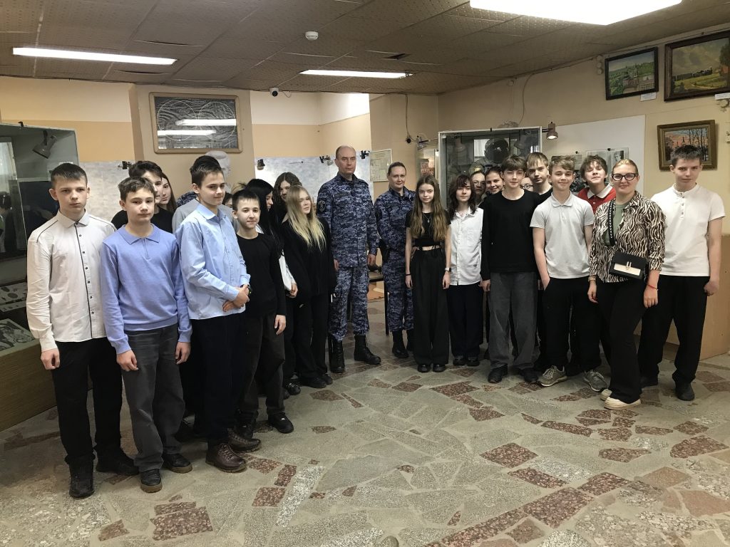 "Урок мужества" в Ивантеевском историко-краеведческом музее