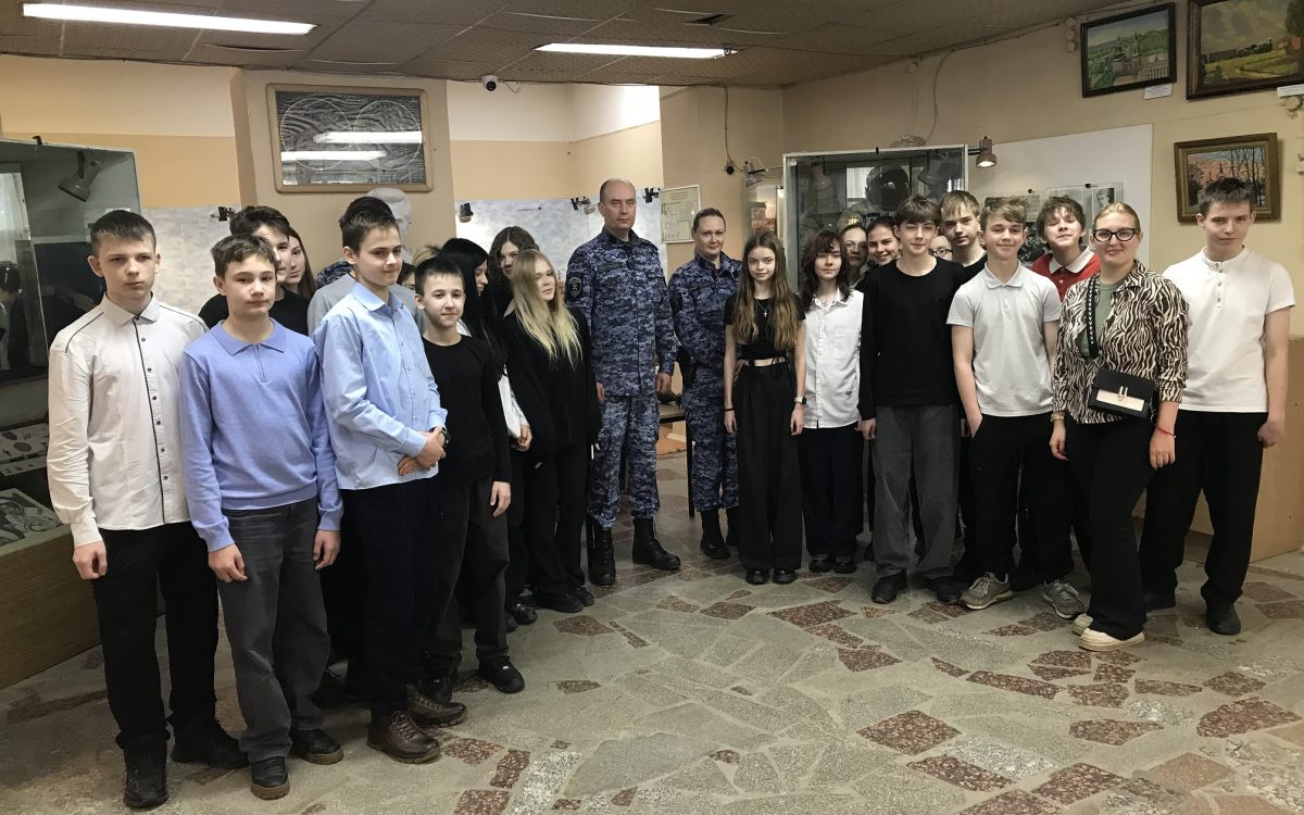 "Урок мужества" в Ивантеевском историко-краеведческом музее