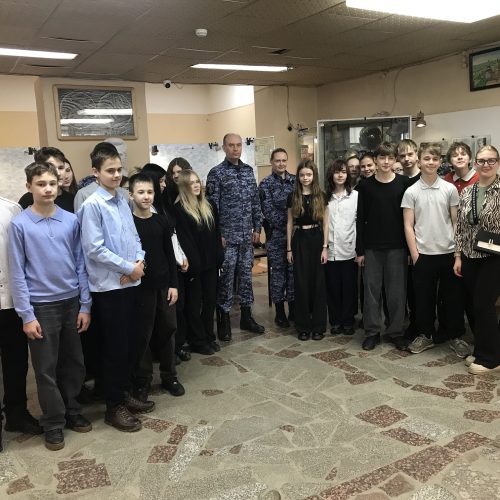 "Урок мужества" в Ивантеевском историко-краеведческом музее