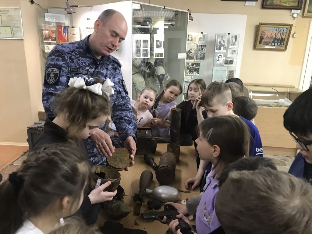 "Урок мужества" в Ивантеевском историко-краеведческом музее