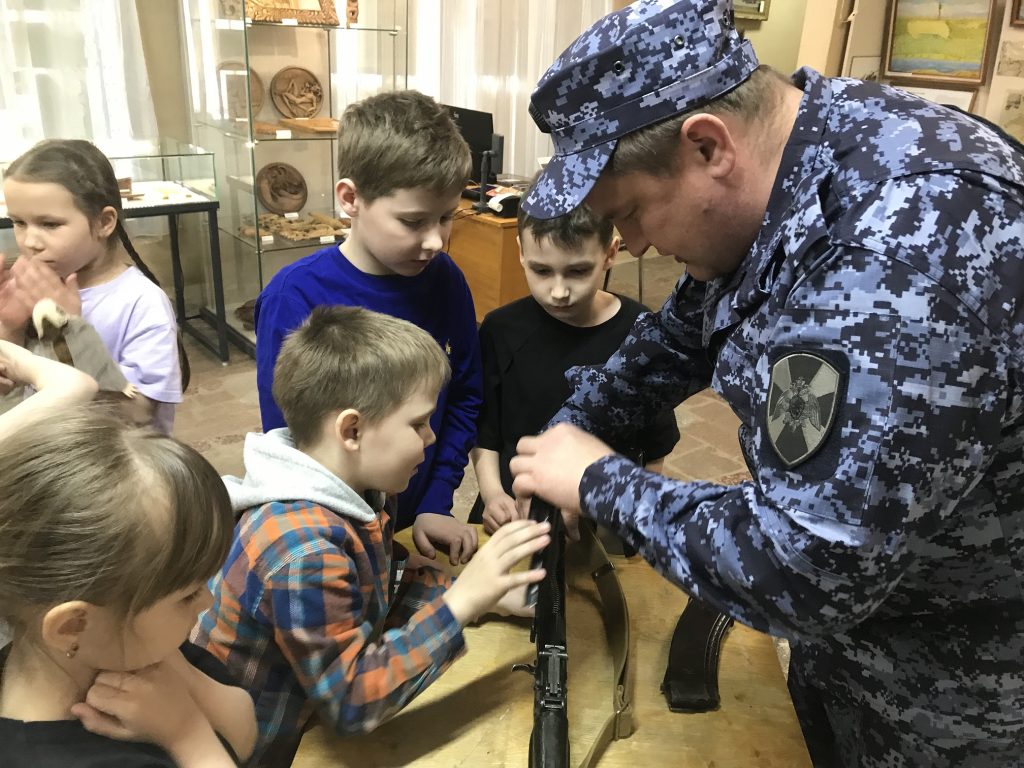 "Урок мужества" в Ивантеевском историко-краеведческом музее